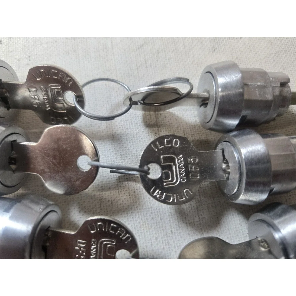 10 Kaba Simplex L1000 series Keyless Passage Override Cylinder DF5 with one key